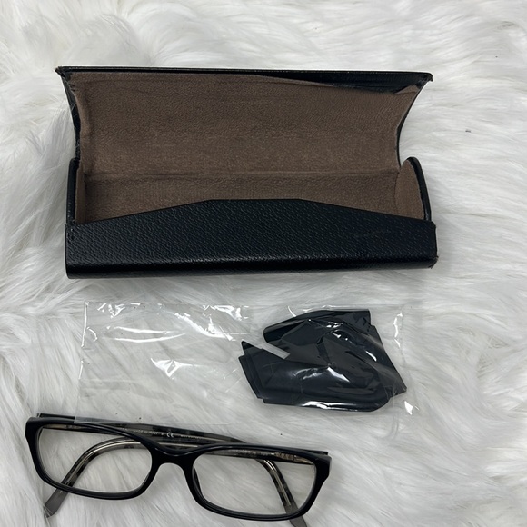 Burberry Eyeglasses B 2073 3470 Spotted Olive Rectangular Frame Italy 53-16-135 - Picture 5 of 12